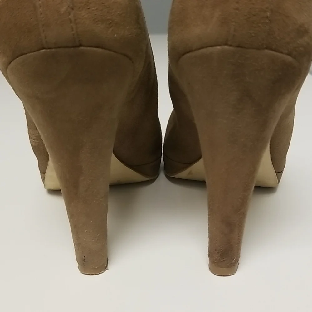MICHAEL KORS suede booties